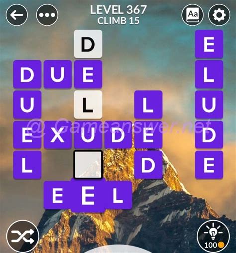 level 367 wordscapes